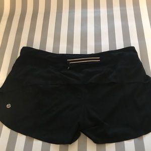 Lululemon black shorts.